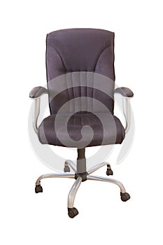 Isolated Desk Chair (clipping path)