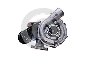 Isolated diesel Turbo photo