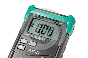 Isolated digital multimeter screen