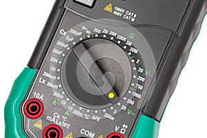 Isolated digital multimeter selector
