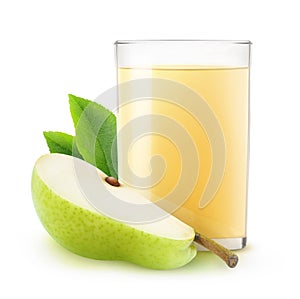 Isolated pear juice