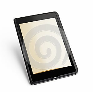 Isolated E-reader With Clipping Path - Modern Digital Equipment