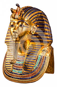 Tutankhamun`s burial mask photo