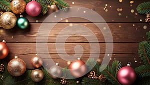 isolated empty christmas background for adding text