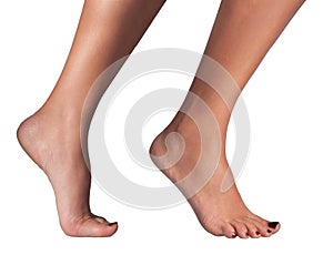 Isolated Female Foot