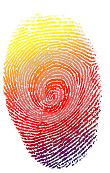 Isolated finger print