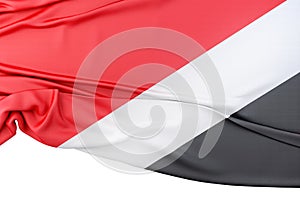 Isolated Flag of Sealand. 3D Rendering