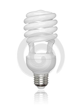 Isolated fluorescent light bulb