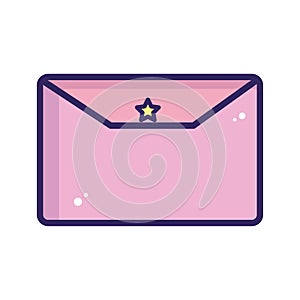 Isolated folder icon school supply icon