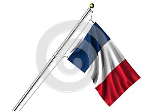 Isolated French Flag