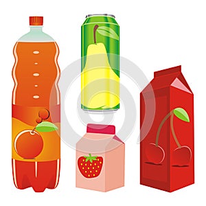 Isolated fruit juice recipients