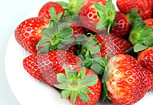 Isolated fruits - Strawberries