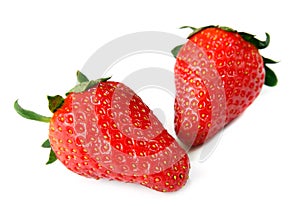 Isolated fruits - Strawberries