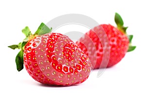 Isolated fruits - Strawberries