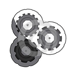 Isolated gears design