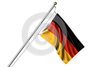 Isolated German Flag
