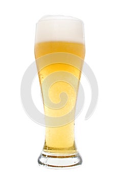 Isolated Glass of Beer