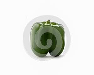 Isolated green pepper