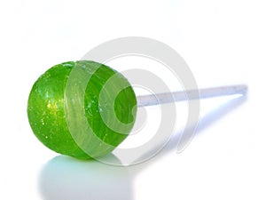 Isolated Green Sucker