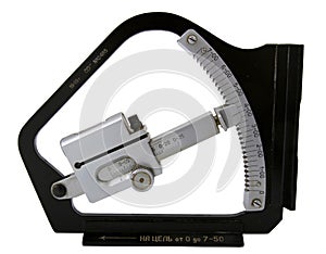 Isolated gunner's clinometer