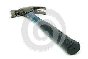 Isolated hammer with a black handle