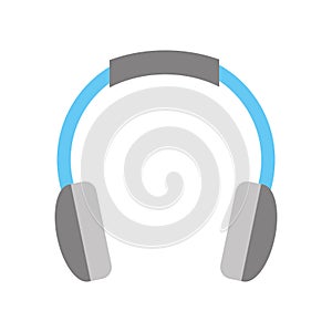 Isolated headphones icon