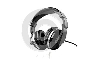 Isolated Headphones on Transparent Background, Generative Ai