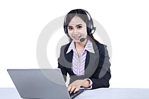 Isolated helpline operator