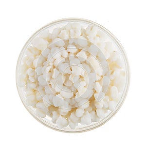 Isolated Hominy in Bowl photo