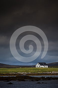 Isolated House next to the sea