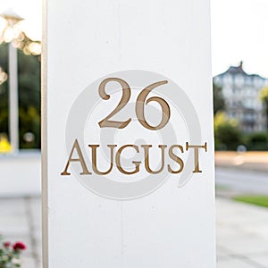 26 August Icon