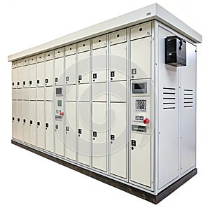 Locker Bank Security Icon photo