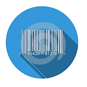 Isolated icon for UPCA barcode