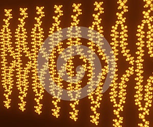 isolated illuminated Structure of phospholipid molecules bilayer