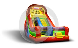 Isolated Inflatable Slide