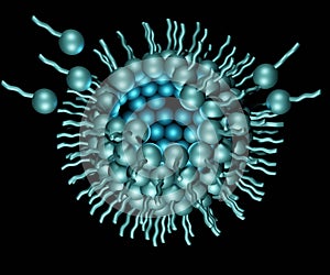 Isolated inverted micelle or Reverse micelles photo