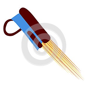 Isolated jetpack icon