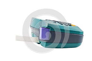 Isolated label maker