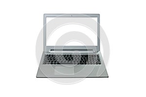 Isolated labtop on white background