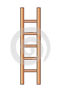 Isolated ladder design vector illustration photo