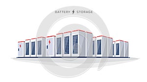 Isolated large battery cloud storage system