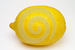 Isolated lemon with clipping