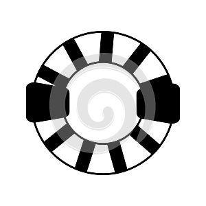 Isolated lifesaver icon