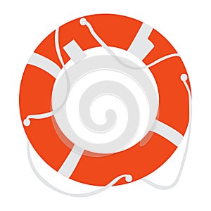 Isolated lifesaver icon