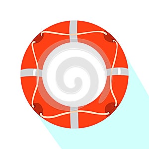 Isolated lifesaver icon