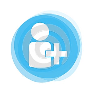 Light blue Button: Add User