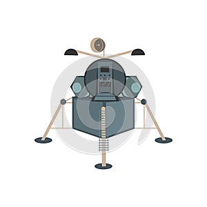 Isolated lunar roving vehicle