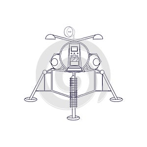 Isolated lunar roving vehicle