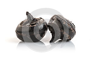 Isolated macro image of water chestnut