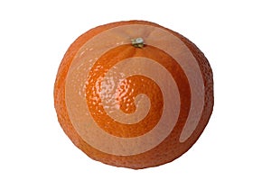 Isolated of Mandarin Honey Murcott oranges  from Australia on white background